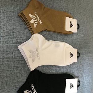 Adidas yellow white black socks